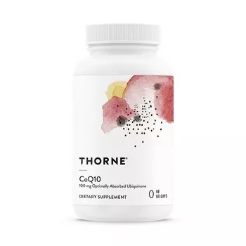 Thorne Research, CoQ10, Добавка , 60 капсул
