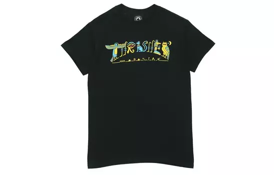 Thrasher Футболка унисекс черные