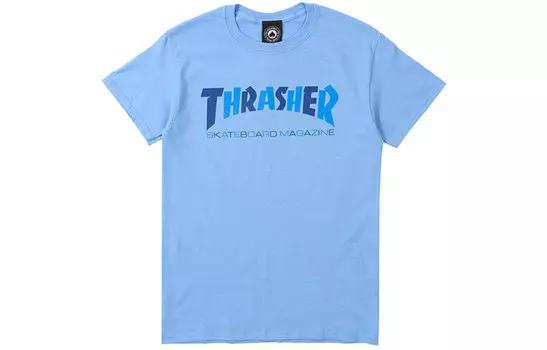 Thrasher Футболка унисекс синие