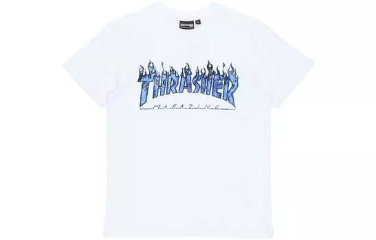 Thrasher Футболка унисекс «Трэшер», Белый