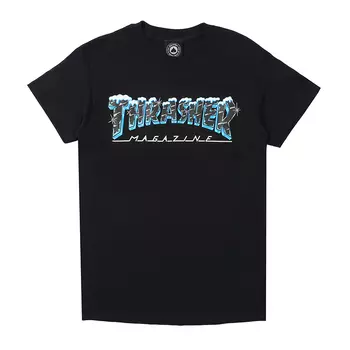Thrasher Футболка унисекс «Трэшер», Черный