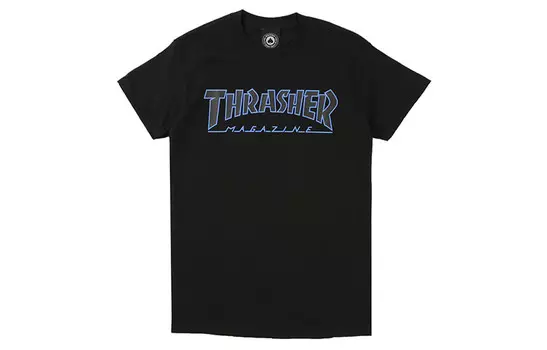 Thrasher Футболка унисекс «Трэшер», Черный