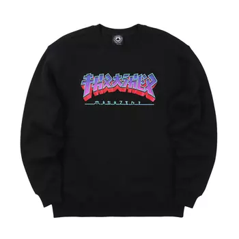 Thrasher Свитшот унисекс черная