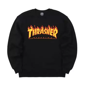 Thrasher Свитшот унисекс черная