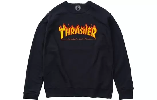 Thrasher Свитшот унисекс черная
