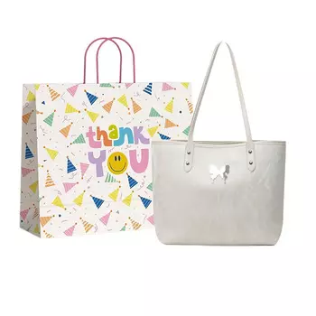 Three Little Ducks Женская сумка через плечо «Три утята», Розовый + подарочный пакет