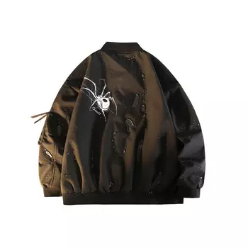 Threeagainthr33 THREEGAINTHR33 Куртка унисекс, Черный