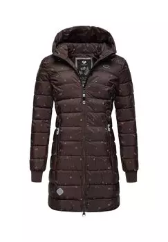 Tiasa Длинная стеганая куртка Ragweartm, цвет Dark Choco