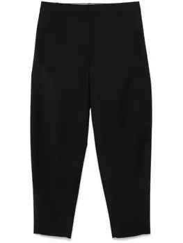 Tibi брюки Reese Sculpted, черный