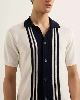 Тиернан Lumina Поло с пуговицами Orlebar Brown, мультиколор