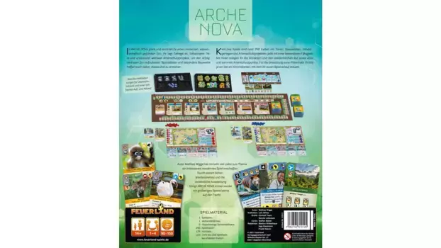 Tierra del Fuego Games Arche Nova (немецкий язык) *Рекомендуемая игра года для знатоков 2022 года*