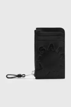 ТИЕРРА кожаный кошелек AllSaints, черный