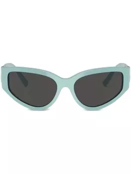 Tiffany & Co Eyewear солнцезащитные очки с декором Heart, синий