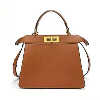 Tiffany & Fred Гладкая кожаная сумка наппа/сумка на плечо, цвет Caramel