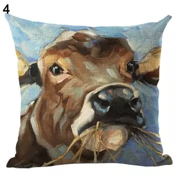 Тигр Собака Животное Картина маслом Стиль Чехлы для подушек Декоративная наволочка-4 # Stuttg