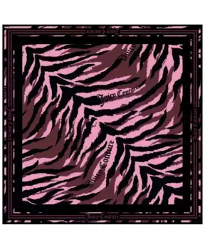 Тигровые шарф Juicy Couture, розовый