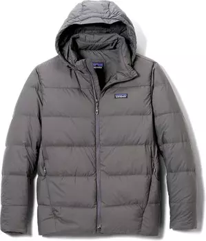 Тихий пуховик - мужской Patagonia, серый