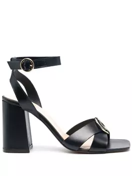 Tila March босоножки на блочном каблуке, синий