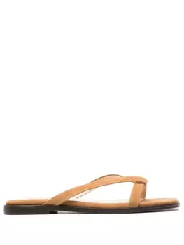 Tila March сандалии Origami с перекрестными ремешками, коричневый