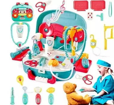 Тима, Набор Доктора, музыкальный чемоданчик. Tima