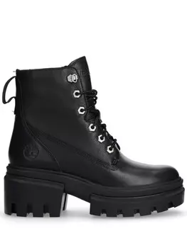 Timberland ботильоны на платформе, черный