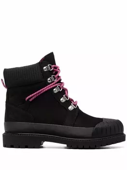 Timberland ботинки на шнуровке, черный