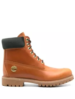 Timberland ботинки на шнуровке, коричневый