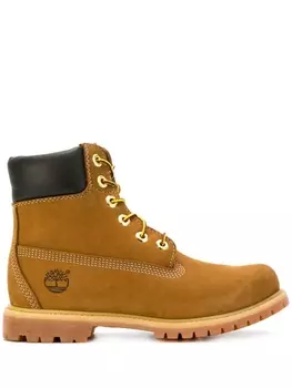 Timberland ботинки на шнуровке, коричневый