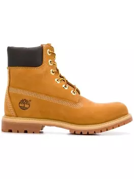 Timberland ботинки на шнуровке, коричневый