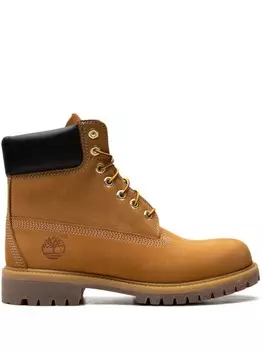 Timberland ботинки со вставками, оранжевый