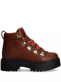 Timberland кожаные ботинки, коричневый