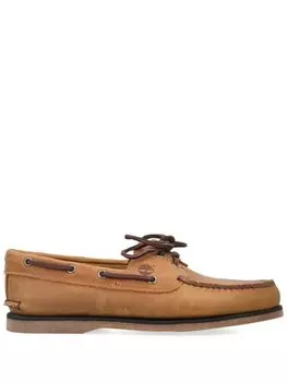 Timberland кожаные топсайдеры Classic, коричневый