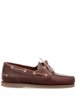 Timberland кожаный топсайдеры, коричневый