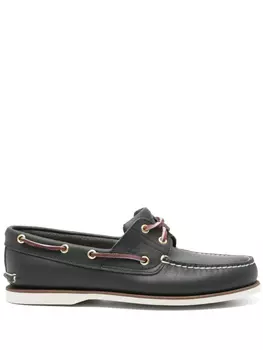 Timberland кожаный топсайдеры, синий