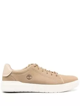 Timberland кроссовки с тисненым логотипом, коричневый