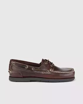 Timberland мужские коричневые кожаные топсайдеры, коричневый