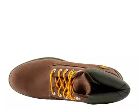 Timberland Premium TB0A2CX8931 Ботинки мужские коричневые кожаные водонепроницаемые MER398, коричневый