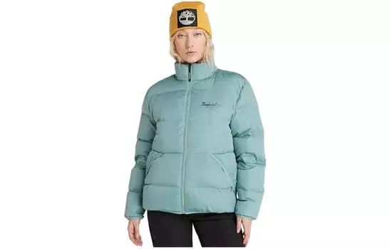 Timberland Пуховик унисекс крабово-зеленый
