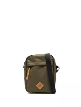 Timberland сумка-мессенджер с нашивкой-логотипом, зеленый