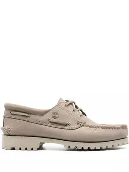 Timberland топсайдеры Authentic 3-Eye, серый