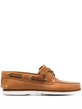 Timberland топсайдеры на контрастной подошве, коричневый
