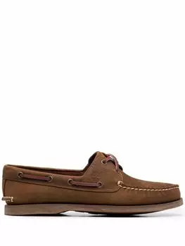 Timberland топсайдеры со шнуровкой, коричневый