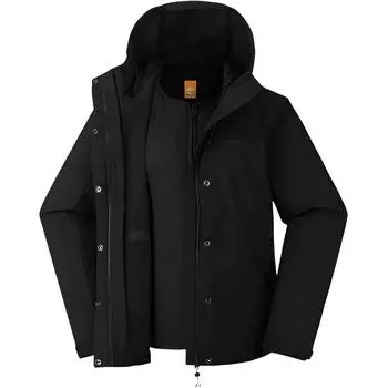 Timberland Водонепроницаемая и дышащая теплая ветровка женская черная