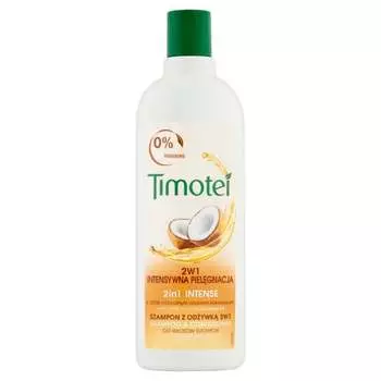 Тимотей, Интенсивный уход, шампунь для волос 2в1, 400 мл, Timotei