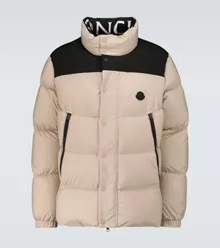 Тимсит пуховик Moncler, бежевый