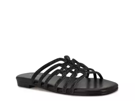 Timy Сандалии Nine West, Black
