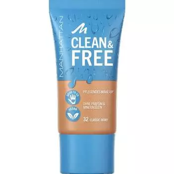 Тинт Clean & Free Skin 32 Classic Ivory Manhattan, 30 ml
