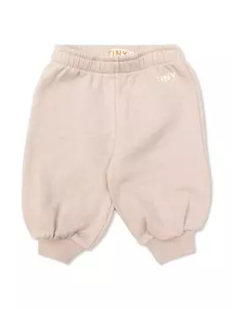 Tiny Cottons однотонные брюки-джоггеры, нейтральный цвет