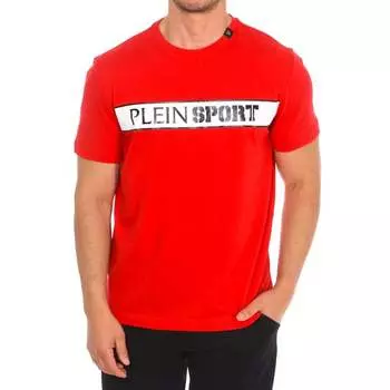 Tips405 мужская футболка с коротким рукавом Plein Sport, красный