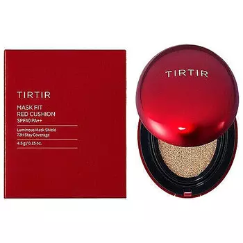TIRTIR, Mask Fit Red Cushion, стойкая тональная основа для лица в кушоне, 23N песок, 18 г